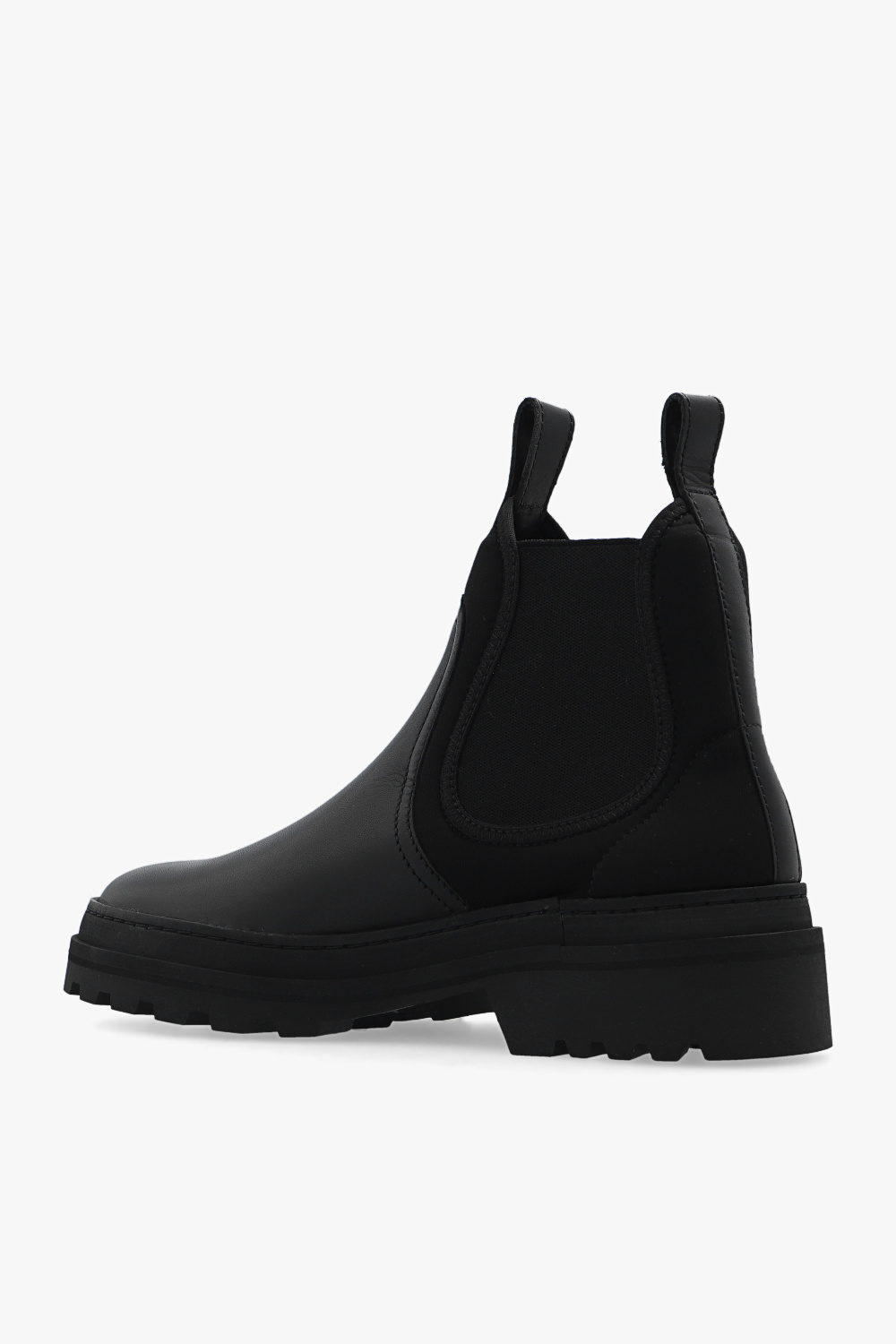 Black Chelsea boots A.P.C. Vitkac Canada